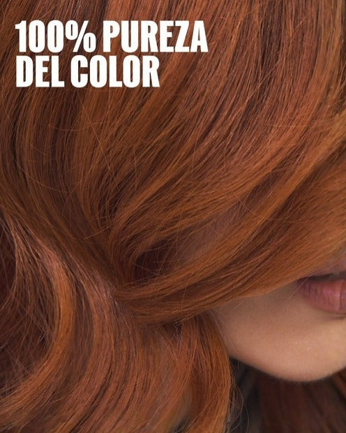 100% pureza del color
